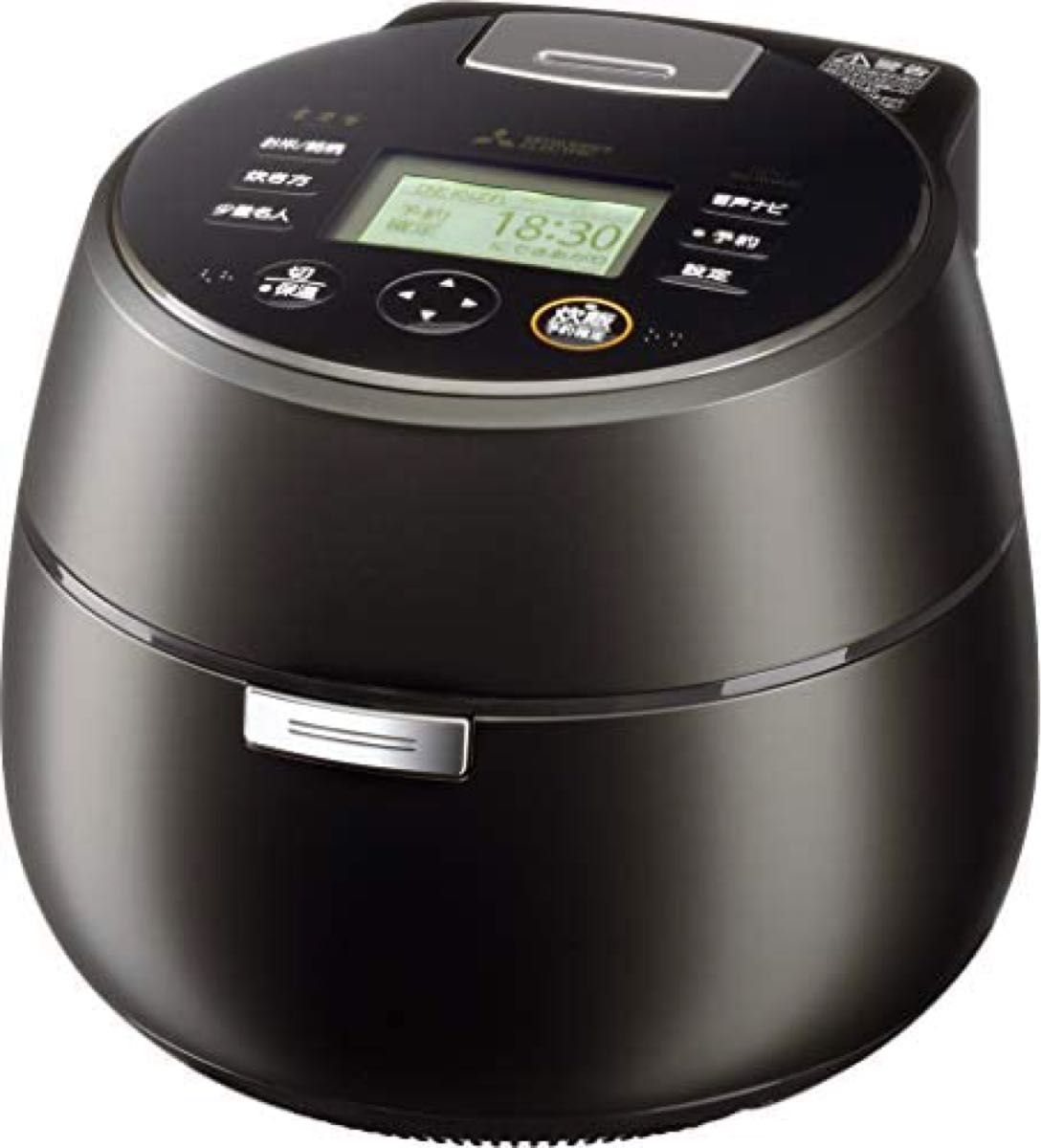 MITSUBISHI 本炭釜IHジャー炊飯器NJ-AWB10-B BLACK-