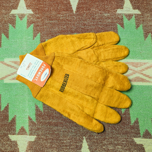  dead stock [PENNEY'S FOREMOST] 50s Flannel Work Gloves / 50 period Work glove gloves pe needs foa Most Vintage 40s60s