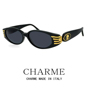 未使用 CHARME (シャルム) サングラス 7213-700 レトロ ヴィンテージ クラシック メンズ レディース オーバル