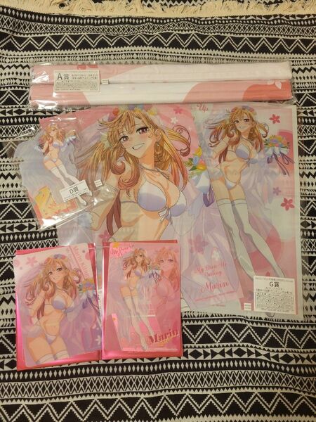 きゃらっとくじ 着せ恋 喜多川海夢 ウェディング水着 私服 マリンルック セット ラストワンもついてます!
