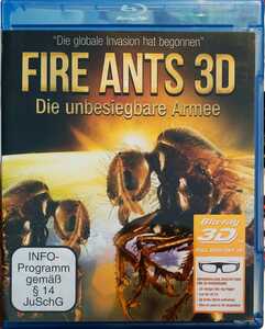 即決 送料無料 日本未発売 Fire Ants 3D: The Invincible Army ヒアリ 無敵の軍団 3D ブルーレイ 輸入盤 Blu-ray 日本語無し リージョンALL