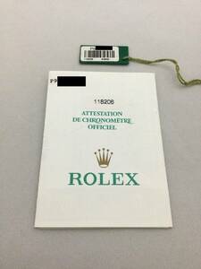 ROLEX　ロレックス　デイデイト　アイスブルー　118206　P番　プラチナ　純正　時計　ギャラ　グリーンタグ　保証書【A05218】