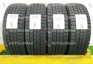 215/60R17 96Q Dunlop WINTERMAXX WM01 中古 スタッドレスタイヤ 4本セット 送料無料 215/60/17 ダンロップ U1454.S