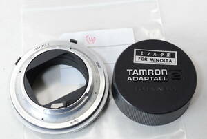 【ecoま】④TAMRON アダプトール for ミノルタ M/MDマウント