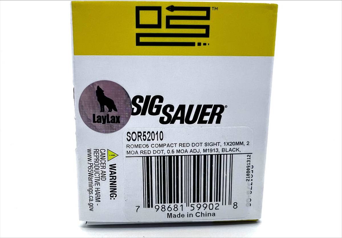 特価 シグ SIG SAUER ROMEO5 小型ダットサイト 1X20MM TREAD LOGO ...