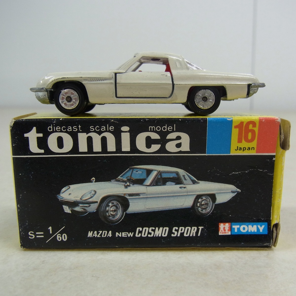 開梱 設置?無料 】 TOMICA トミカ マツダコスモスポーツ 1Aホイール 箱 ...