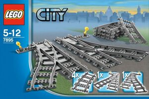 ■レゴシティ LEGO CITY■7895■レゴトレイン　ポイントレール 分岐線路■正規品■未開封新品■同梱可■