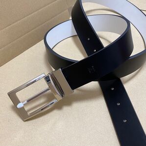 ベルト メンズ ビジネス 紳士 リバーシブル 回転式ピンバックル 両面用