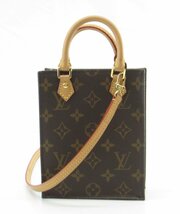 LOUIS VUITTON ルイヴィトン M69442 モノグラム プティット サックプラ ショルダーバッグ 鞄 #UP3190_画像1