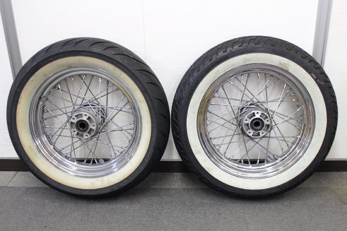 ソフテイル 前後ホイール ホイール オートバイパーツ 自動車