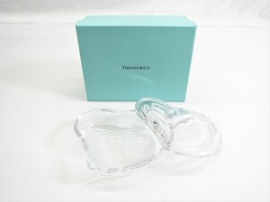 TIFFANY & Co. ティファニー エルサペレッティ ハートボックス ジュエリー ガラスケース 小物入れ ∠UA9813