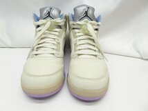 NIKE × DJ Khaled AIR JORDAN 5 RETRO SP Sail DV4982-175 27.5cm スニーカー 靴 △WT2546_画像2