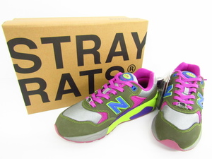 Stray Rats × New Balance ニューバランス 580 ”DarR Moss” スニーカー MT580ST2 SIZE:27.5cm ▼SH6166