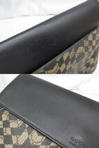 GUCCI グッチ スプリーム カレイドスター クラッチ 鞄 △WP1537_画像5