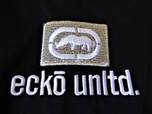 Ecko Unltd エコー アンリミテッド 吸水速乾 ストレッチ フルジップ ジャケット　LL　黒 _画像4