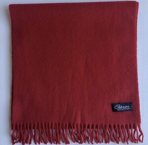  deep . wool woven cashmere 100%? muffler red red man also recommendation 