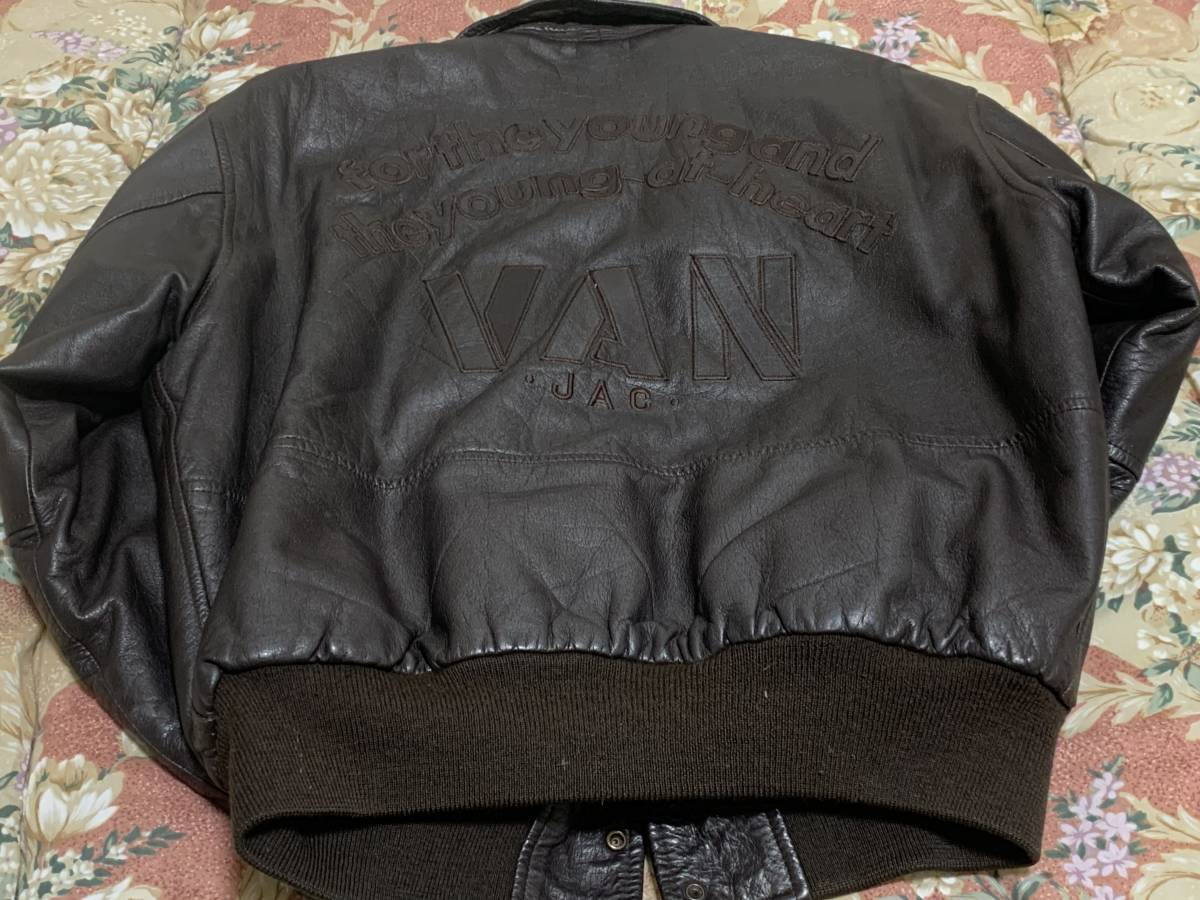 ヤフオク! -「vanジャケット レザー」の落札相場・落札価格