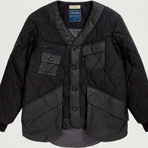 Nicholas Daley x Lavenham Engineers Jacket キルトダウンジャケット 黒 Mニコラスデイリー ラベンハム ブラック Mの画像1