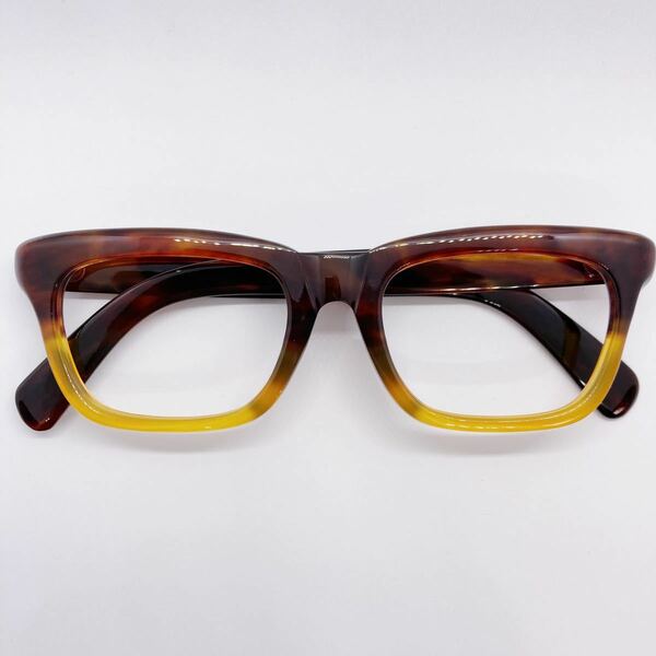 本鼈甲 80年代 メガネ ウェリントン デッドストック ヴィンテージ 日本製 国産 クラウンパント Vintage 眼鏡 フレーム フランス