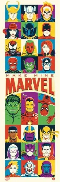 海外限定　MARVEL マーベル　ポスター　シルクスクリーン　MONDO BNG