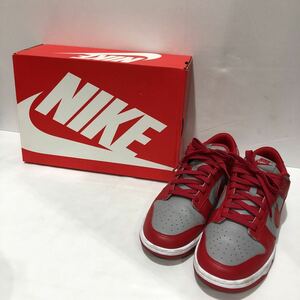 【NIKE 】Nike Dunk Low Medium Grey ナイキ ダンク レッド 28cm dd1391-002 ts202311