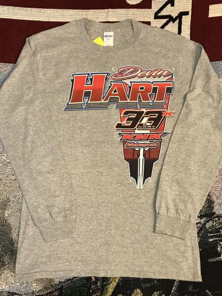 Devin Hart Racing 長袖 Tシャツ スプリントカー レーシング レース アメリカ ビンテージ ペンシルベニア州 古着 アメカジ