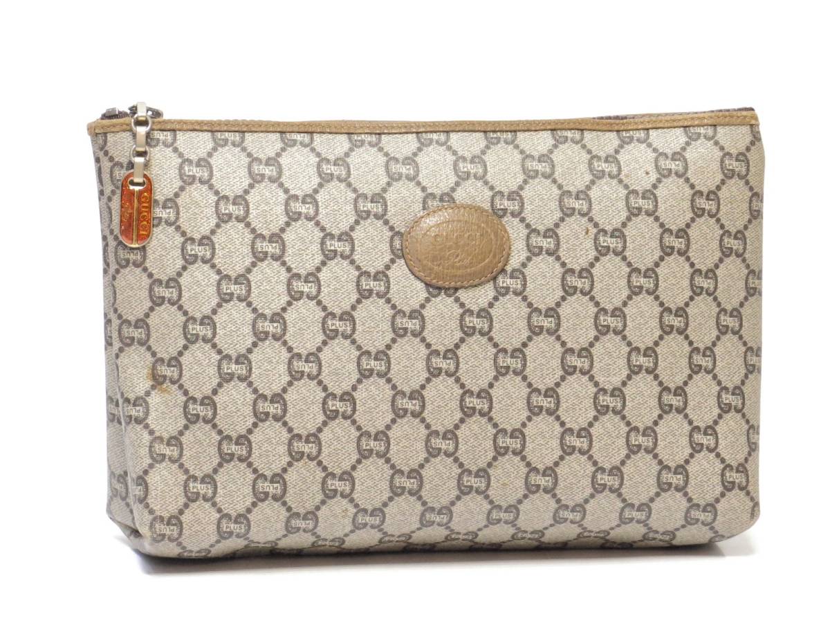 極上美品】GUCCI グッチ キャンバス フローラ ポーチ ドキュメント