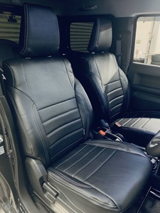 [MCLIMB] оригинал новый товар Suzuki (JB64/JB74) Jimny * Sierra специальный чехол для сиденья черный × серебряная отстрочка 