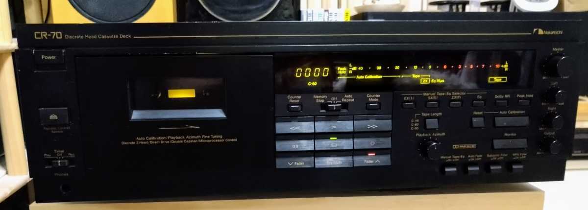 nakamichi cr-70の値段と価格推移は?|23件の売買情報を集計した ...