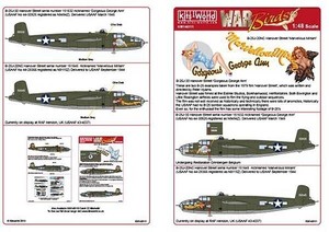 Kits-World(148111)1/48 B-25J Mitchell 'Marvellous Miriam'他用デカール