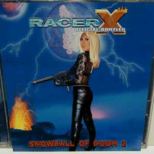 RACER X[SNOWBALL OF DOOM 2] domestic record LIVE 2CD