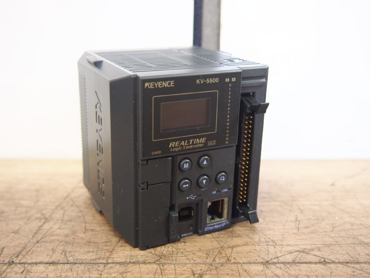 ☆動作保証美品☆ Keyence PLC KV-5500 Ver2 複数有