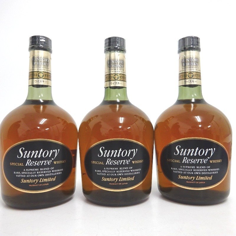27. SUNTORY RESERVE サントリー リザーブ 陶器ボトル 760ml 三井生命