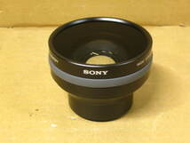 ▽SONY 0.7倍 VCL-HG0737Y ワイドコンバージョンレンズ 37mm 中古 ソニー_画像1