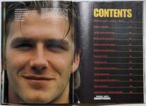 100「Totally 100 Per Cent Unofficial David Beckham Special 」デビッド・ベッカム/写真集/統計/英語/1998年発行/ワールドカップ/裸本_画像4