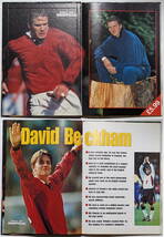 100「Totally 100 Per Cent Unofficial David Beckham Special 」デビッド・ベッカム/写真集/統計/英語/1998年発行/ワールドカップ/裸本_画像3