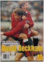 100「Totally 100 Per Cent Unofficial David Beckham Special 」デビッド・ベッカム/写真集/統計/英語/1998年発行/ワールドカップ/裸本_画像2