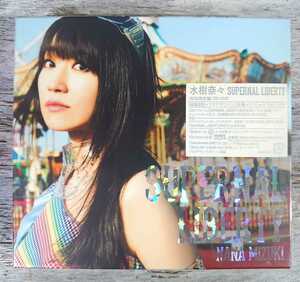 【見本品・新品未開封】KICS-93037 2014年/SUPERNAL LIBERTY(CD+DVD)/水樹奈々/初回限定盤 特製BOX+アクアデジパック仕様+SPフォトブック