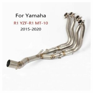 KO Lightning / ステンレス エキパイ エキゾーストパイプ / Yamaha YZF-R1 MT-10 2015-2020