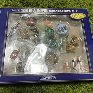 フィギュア版　北海道大物産展　海洋堂の創る北海道フィギュア　全14種　サッポロビール　食玩　ケース付き