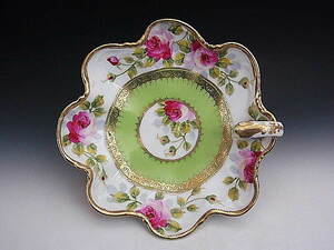 RC seal rose .napi- plate * Old Noritake 