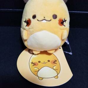 送料無料 ポケモン「むぎゅっとデデンネ」ビーズマスコット ぬいぐるみ pokemon Dedenne Plush Dollの画像1