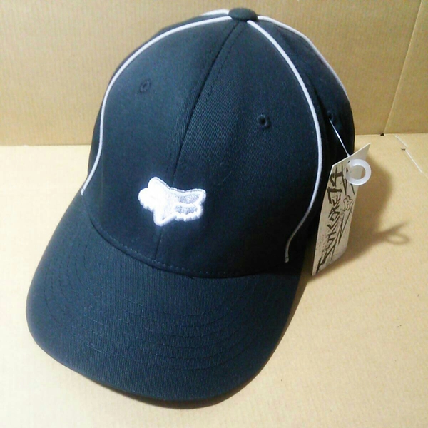 ● フォックス FOX キャップ 帽子 ブラック モトクロス