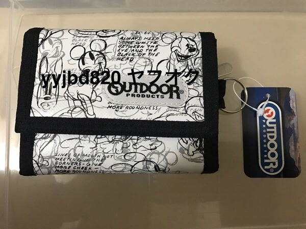 【即決・送料無料】 ディズニー OUTDOOR PRODUCTS 三つ折り財布 ★3