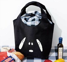 スヌーピー SNOOPY チャーリーブラウン DOUBLE FACE BAG エコバッグ ショッピングトート 大型トートバッグ 巾着 レジ袋代わり トートバッグ_画像7