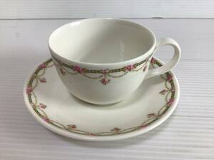 Z088 ROYAL DOULTON/ Royal Doulton Lifestyle/ life style Vintage cup & saucer 1 customer antique rose lease 