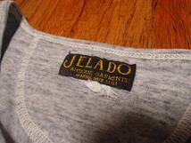 22k JELADO　ジェラード　霜降りグレー　ヘンリーネックTシャツ_画像4