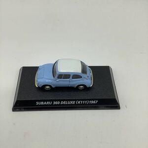 コナミ1/64 スバル360 デラックス (K111) 1967 ライトブルー