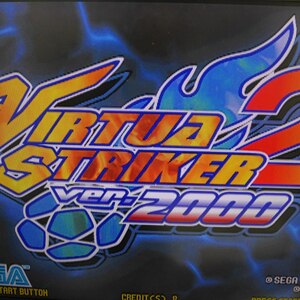 SEGA　NAOMI　バーチャストライカー2　2000　VIRTUASTRIKER2　Ver.2000　ROM　動作確認済み　