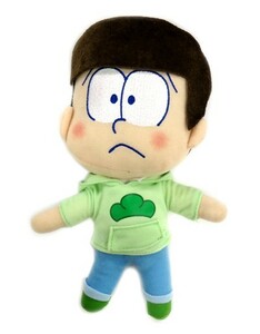 【チョロ松】おそ松さん ポージングぬいぐるみ 黄緑 高さ約23cm タグ付 新品